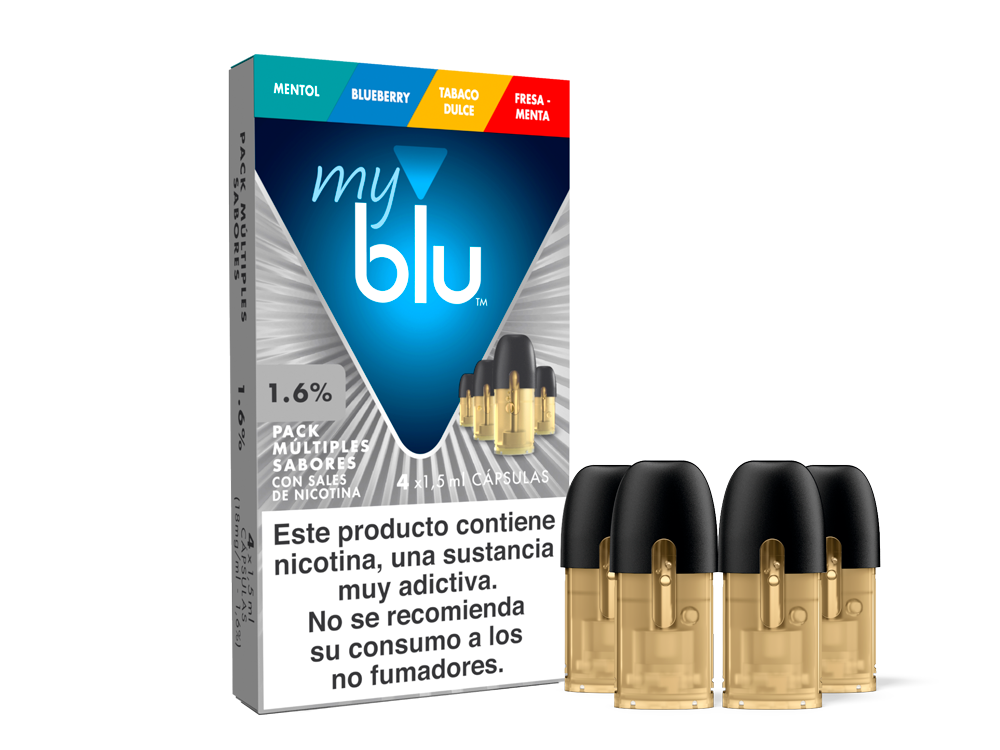 blu® Pack múltiples sabores Nic Salt